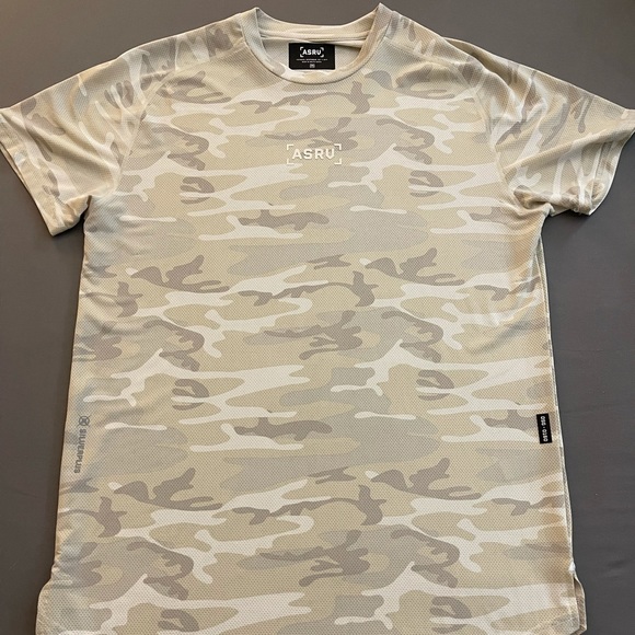 ASRV Other - Men’s ASRV white camo top